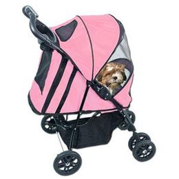Pink Cat Stroller