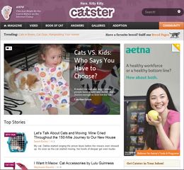 Catster Home Page