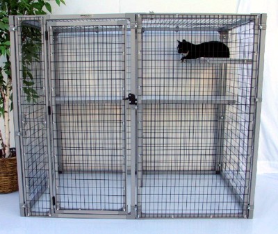 Double Mini Condo Model 410 Cat Cage