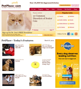 Petplace website sneak peak